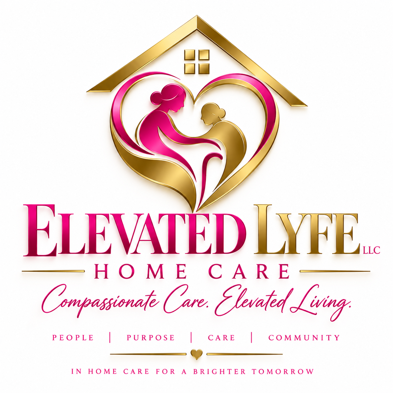 Elevated Lyfe Home Care LLC official logo